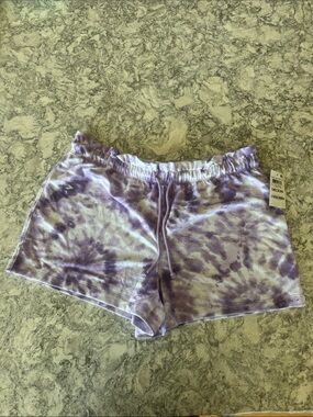 Purple Pajama Shorts